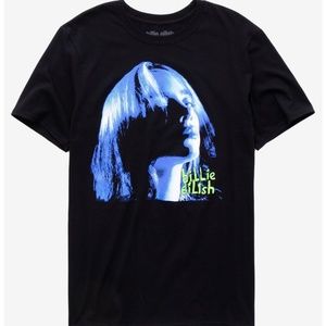 NWT✴️Billie Eilish Shadow Face Tee Shirt. Snall